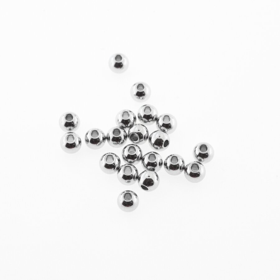 20 vnt, nerūdijančio plieno apvalūs intarpai, sidabrinė spalva, diametras- 2, 2.5 mm, skylės dydis-1 mm 20 vnt, nerūdijančio plieno apvalūs intarpai, sidabrinė spalva, diametras- 2, 2.5 mm, skylės dydis-1 mm