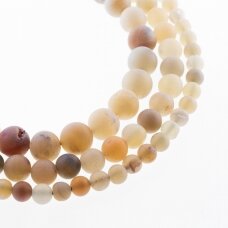 Druzy Agate, Natural, AB Grade, Electroplated, Round Bead, White AB, 37-39 cm/strand, 6, 8, 10, 12, 14, 16, 18, 20 mm