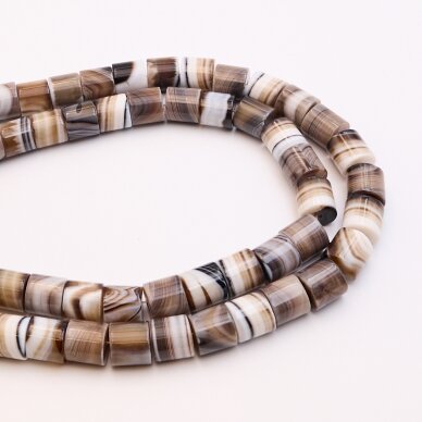 Agatas, 14x14 mm, 37-40 cm/gija