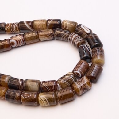 Agatas, 15x20 mm, 37-40 cm/gija
