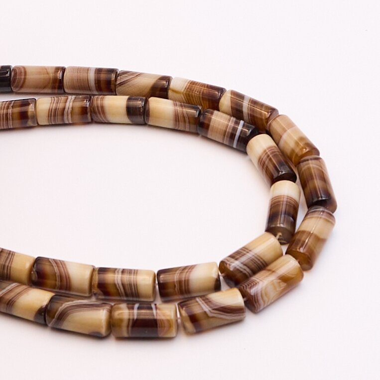 Agatas, 10x20 mm, 37-40 cm/gija