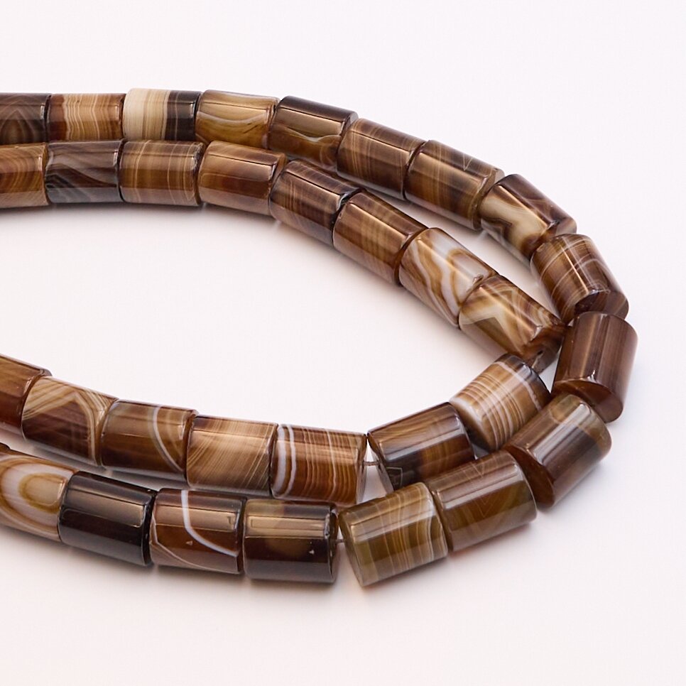 Agatas, 15x20 mm, 37-40 cm/gija