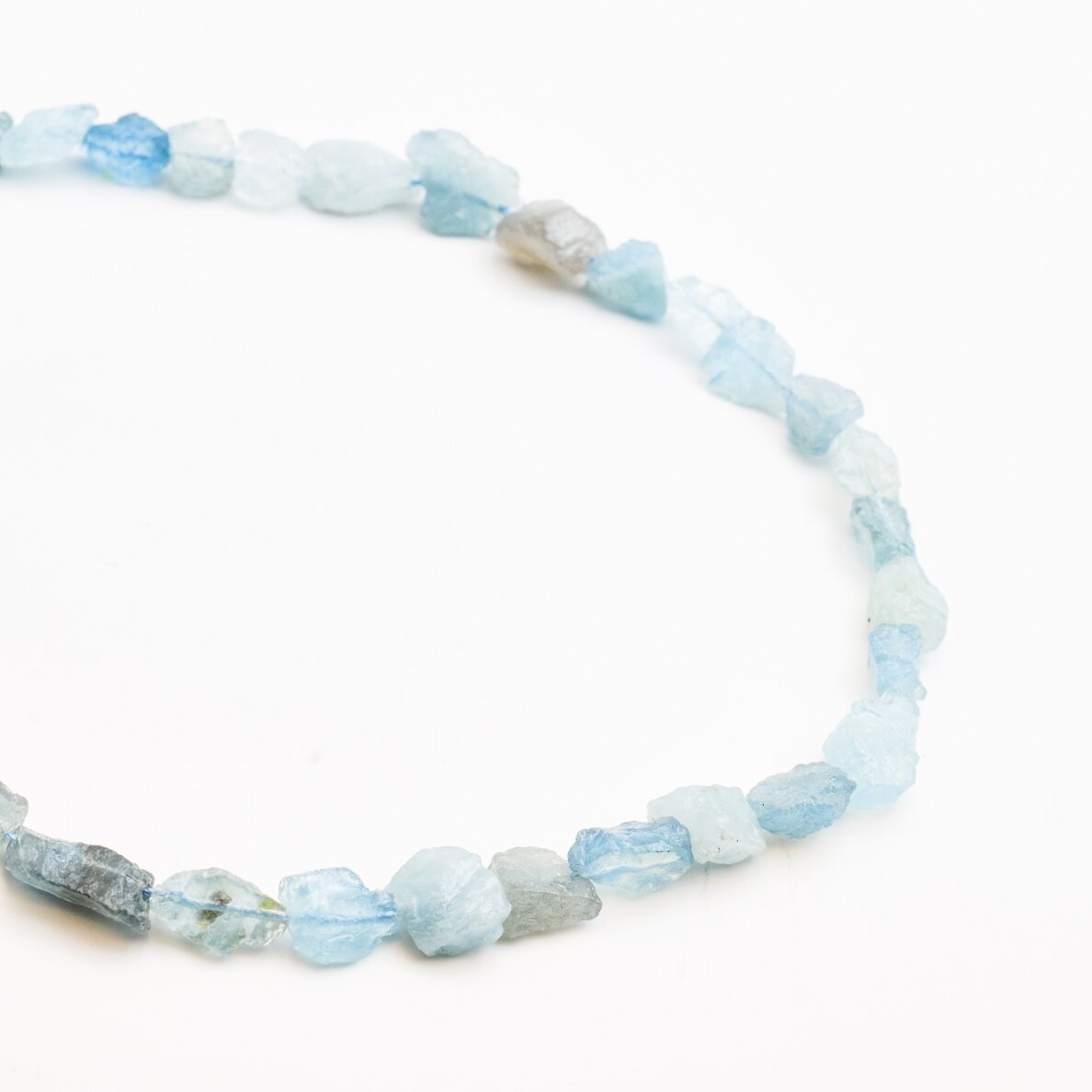 Aquamarine, 10x20 mm, 37-40 cm/strand