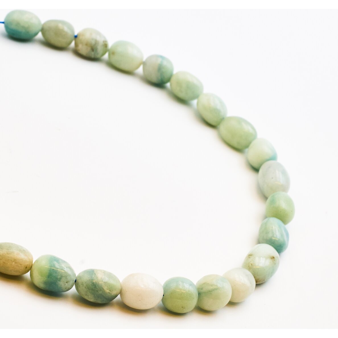 Aquamarine, 9x11-10x18 mm, 37-40 cm/strand