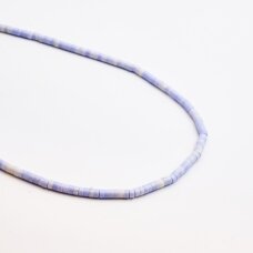 Aquamarine, 4x2 mm, 37-40 cm/strand
