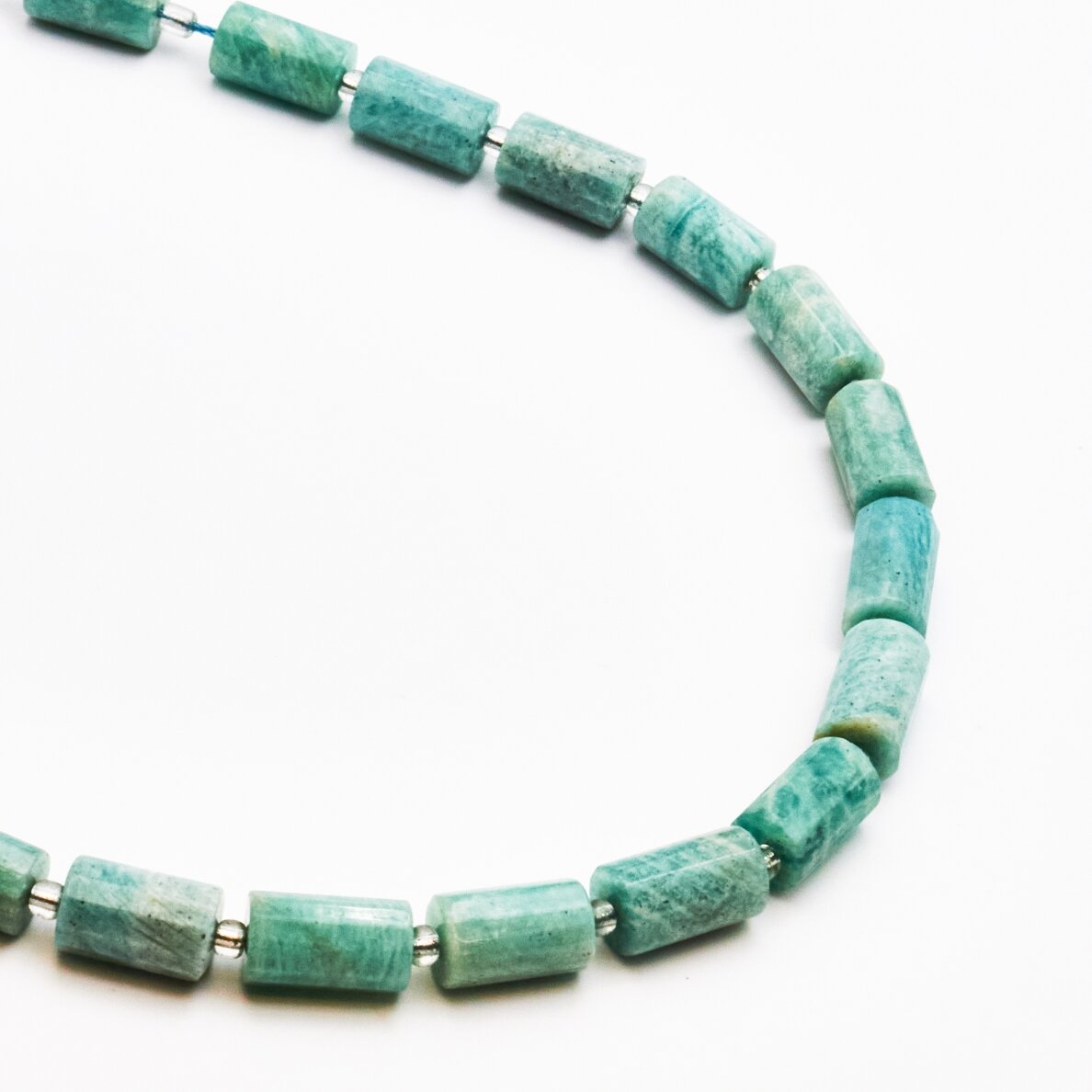 Amazonite, 10x17 mm, 37-40 cm/strand