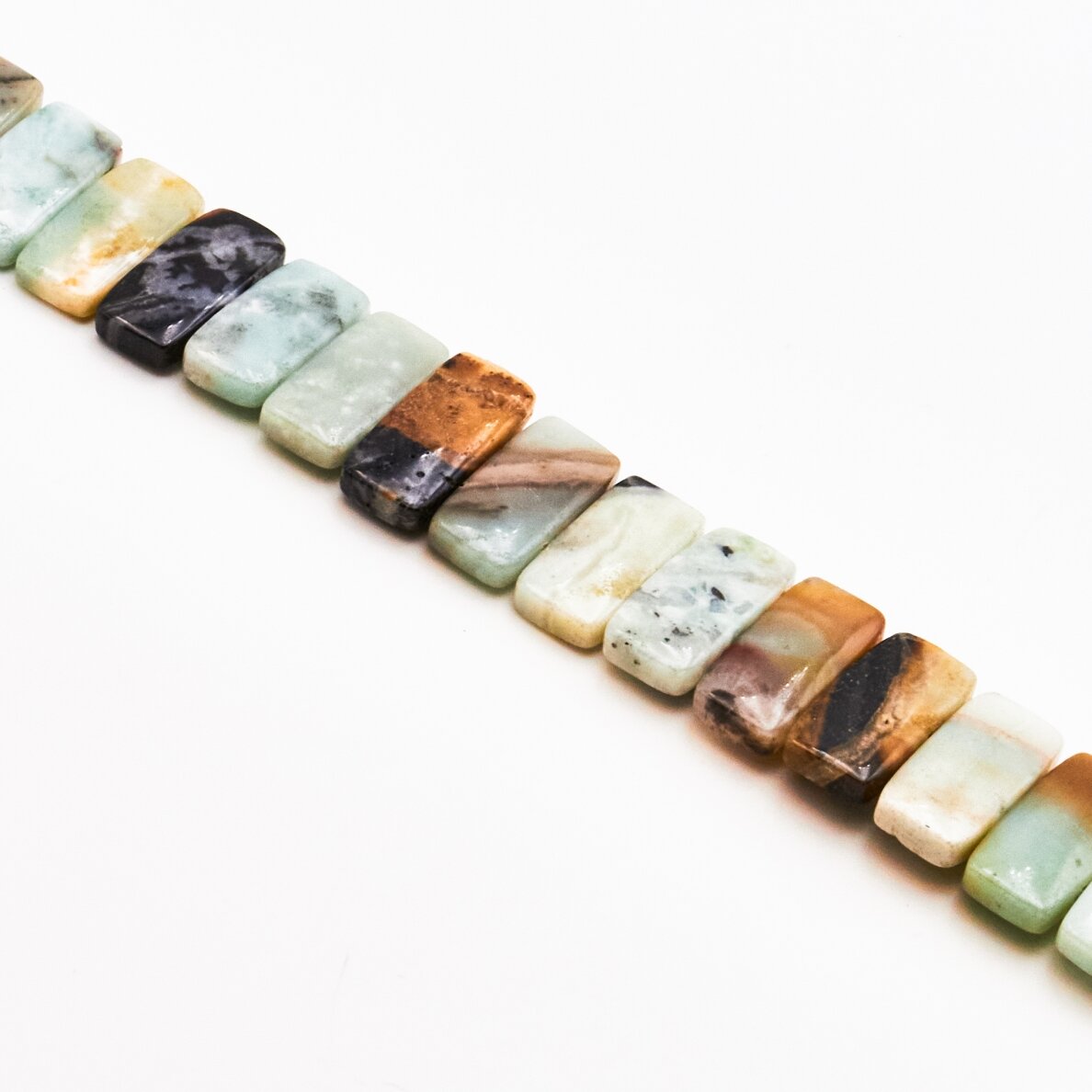 Amazonite, 10x20 mm, 37-40 cm/strand