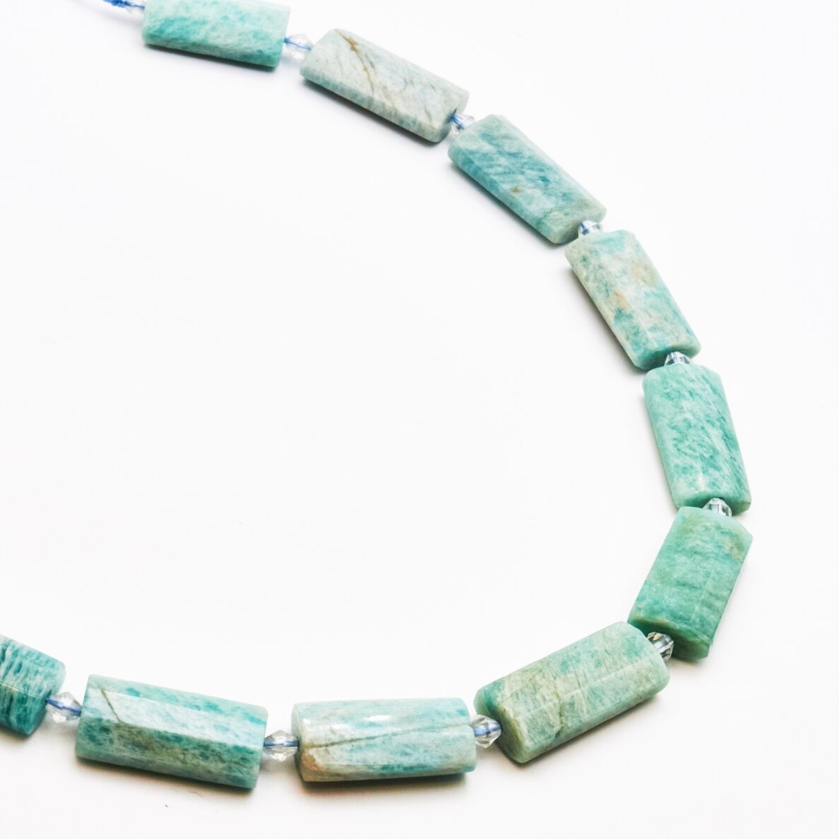 Amazonite, 13x28 mm, 37-40 cm/strand