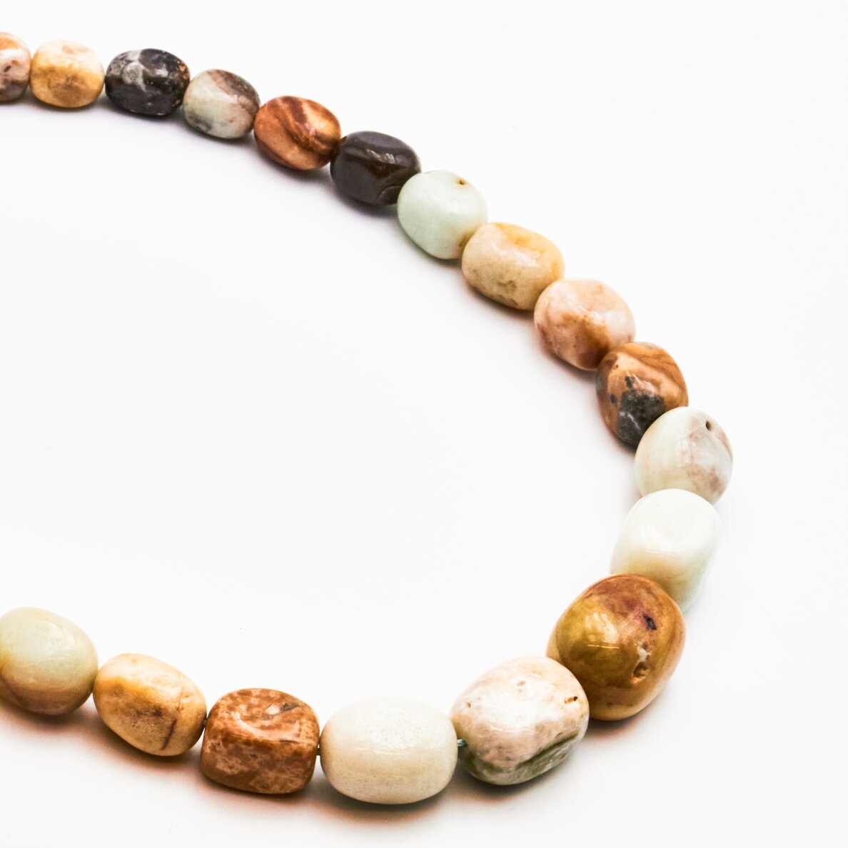 Amazonite, 9x13x9-18x25x18 mm, 37-40 cm/strand
