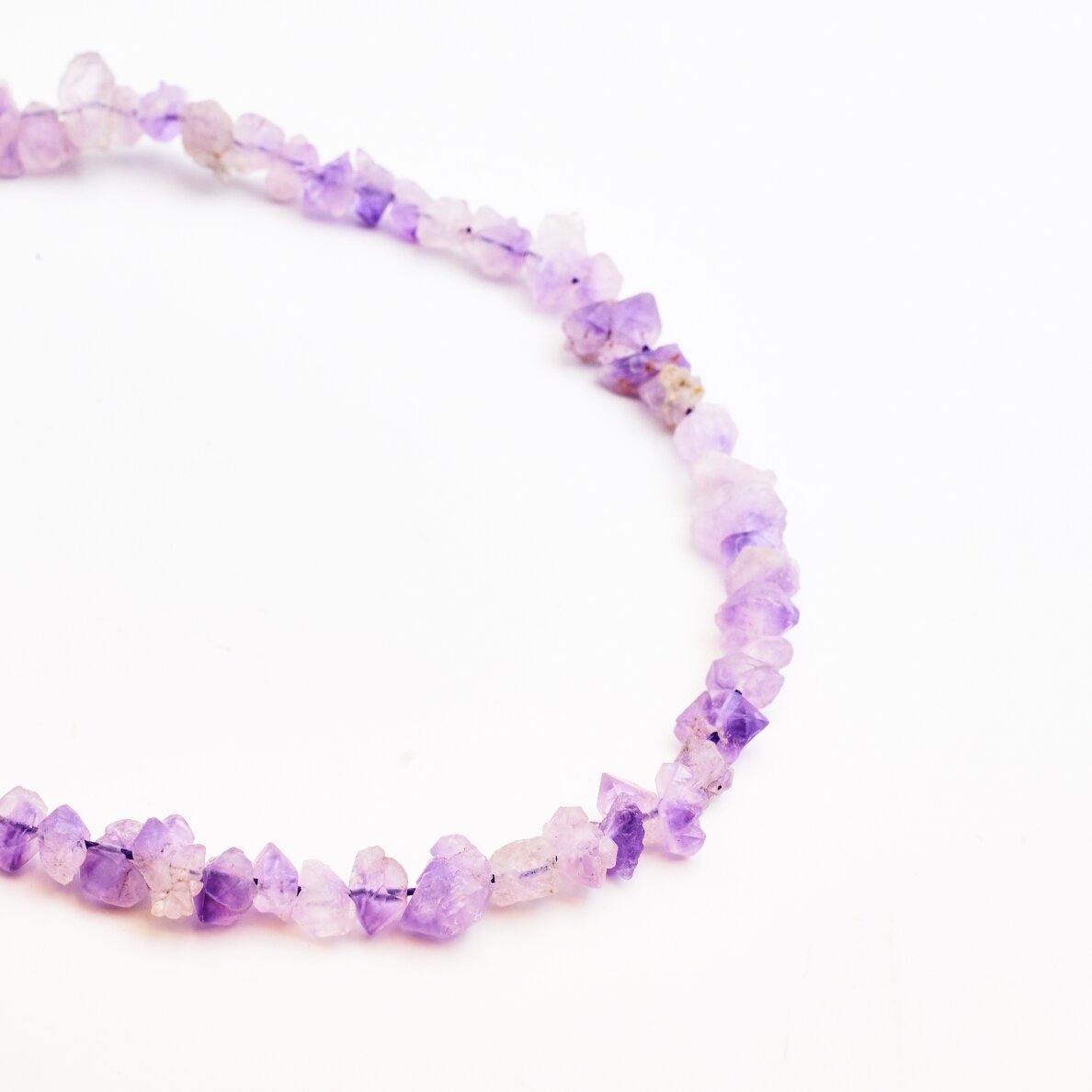 Amethyste, 7x14-5x10 mm, 37-40 cm/strand