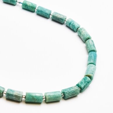 Amazonitas, 10x17 mm, 37-40 cm/gija