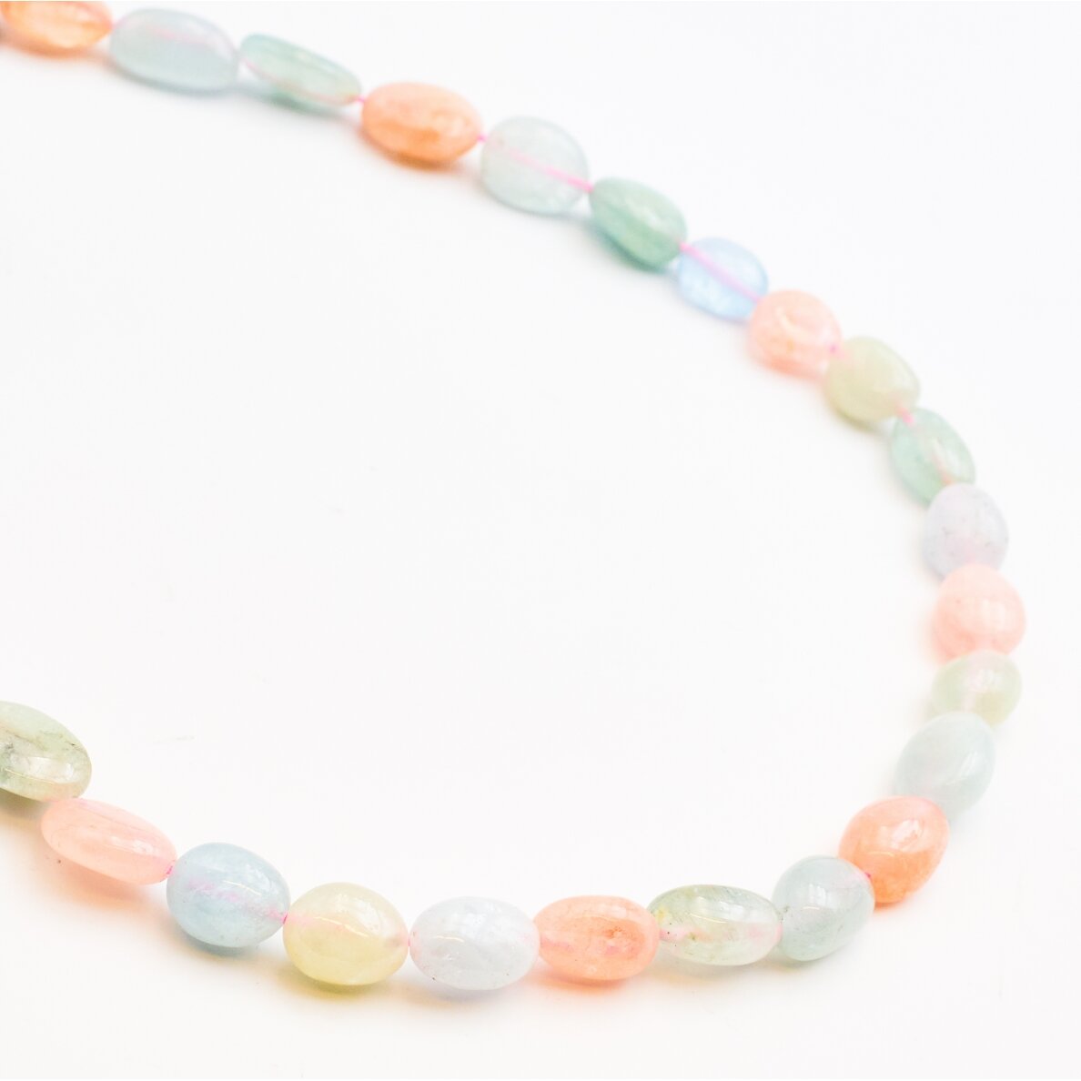 Beryl, 7x8-11x20 mm, 37-40 cm/strand