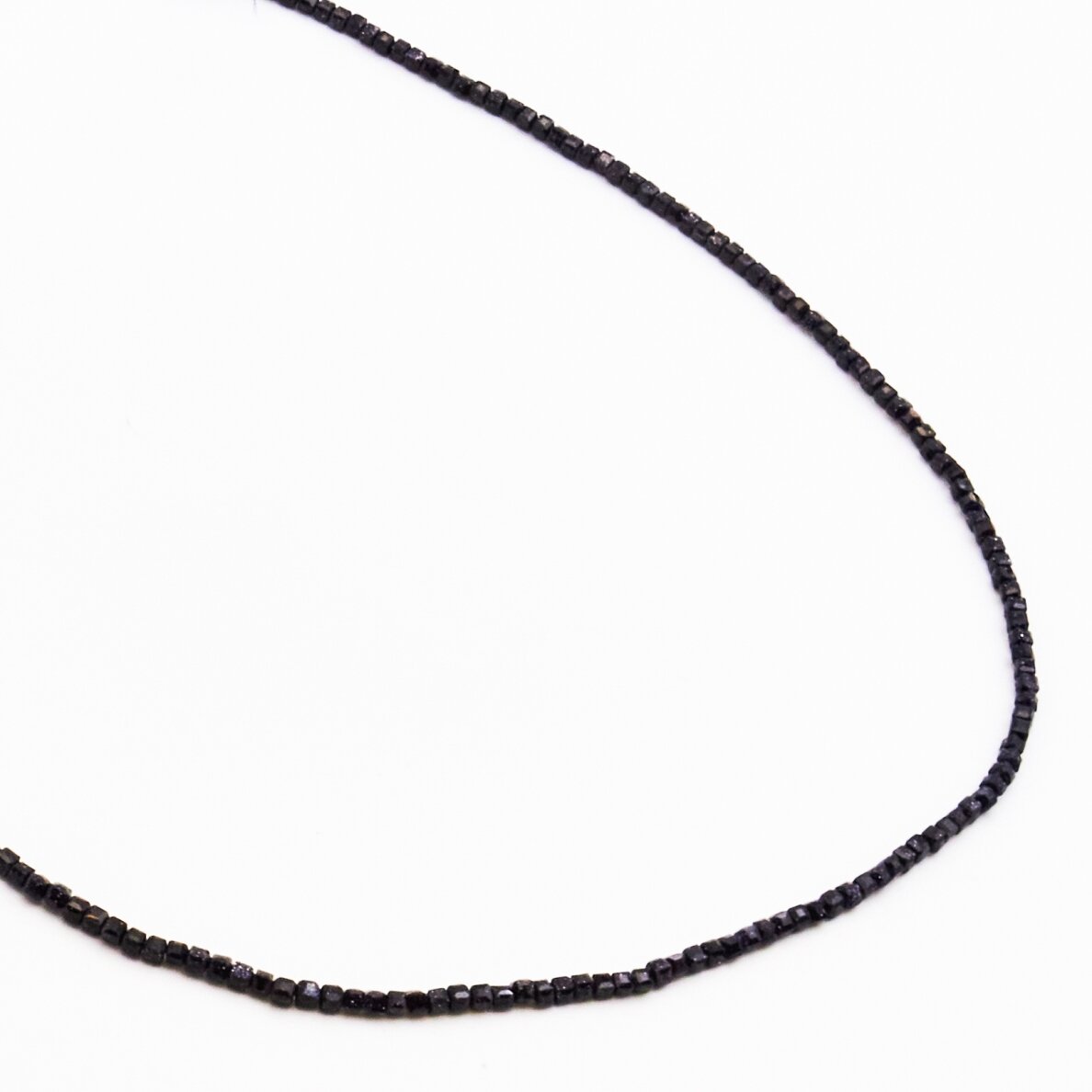 Blue Goldstone/Aventurine Glass, synthetic, AB quality, faceted, cube bead, 37-39 cm/string, 2 mm Blue Goldstone/Aventurine Glass, synthetic, AB quality, faceted, cube bead, 37-39 cm/string, 2 mm