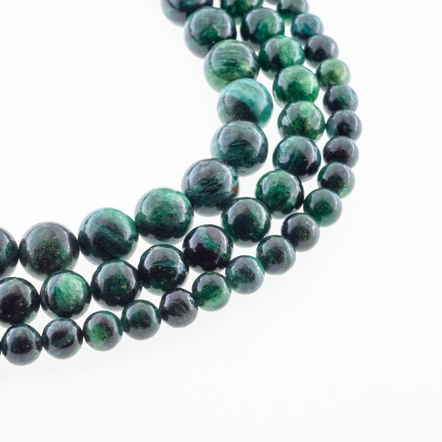 Brazilian Emerald, Natural, B Grade, Round Bead, Green, 37-39 cm/strand, 6 mm Brazilian Emerald, Natural, B Grade, Round Bead, Green, 37-39 cm/strand, 6 mm