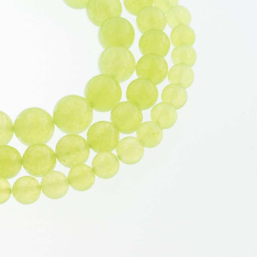 Chalcedonas, natūralus, AB kokybė, dažytas, apvali forma, alyvuogių spalva, 37-39 cm/gija, 4, 6, 8, 10, 12 mm Chalcedonas, natūralus, AB kokybė, dažytas, apvali forma, alyvuogių spalva, 37-39 cm/gija, 4, 6, 8, 10, 12 mm