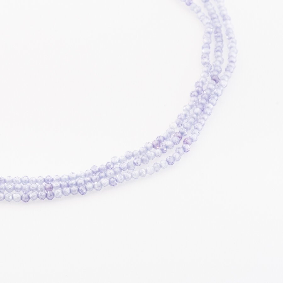 Cubic Zirconia, Natural, B Grade, Faceted Round Bead, Sky Blue, 37-39 cm/strand, 2, 3 mm Cubic Zirconia, Natural, B Grade, Faceted Round Bead, Sky Blue, 37-39 cm/strand, 2, 3 mm