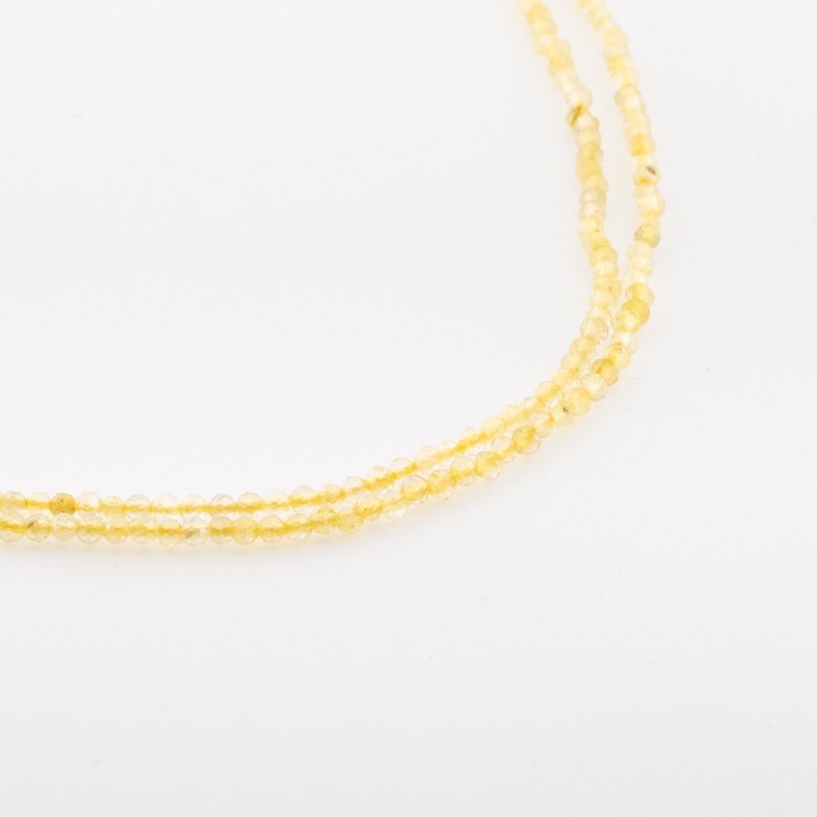 Citrine Quartz, Natural, C Grade, Faceted Round Bead, Yellow, 37-39 cm/strand, 2, 2.5 mm Citrine Quartz, Natural, C Grade, Faceted Round Bead, Yellow, 37-39 cm/strand, 2, 2.5 mm