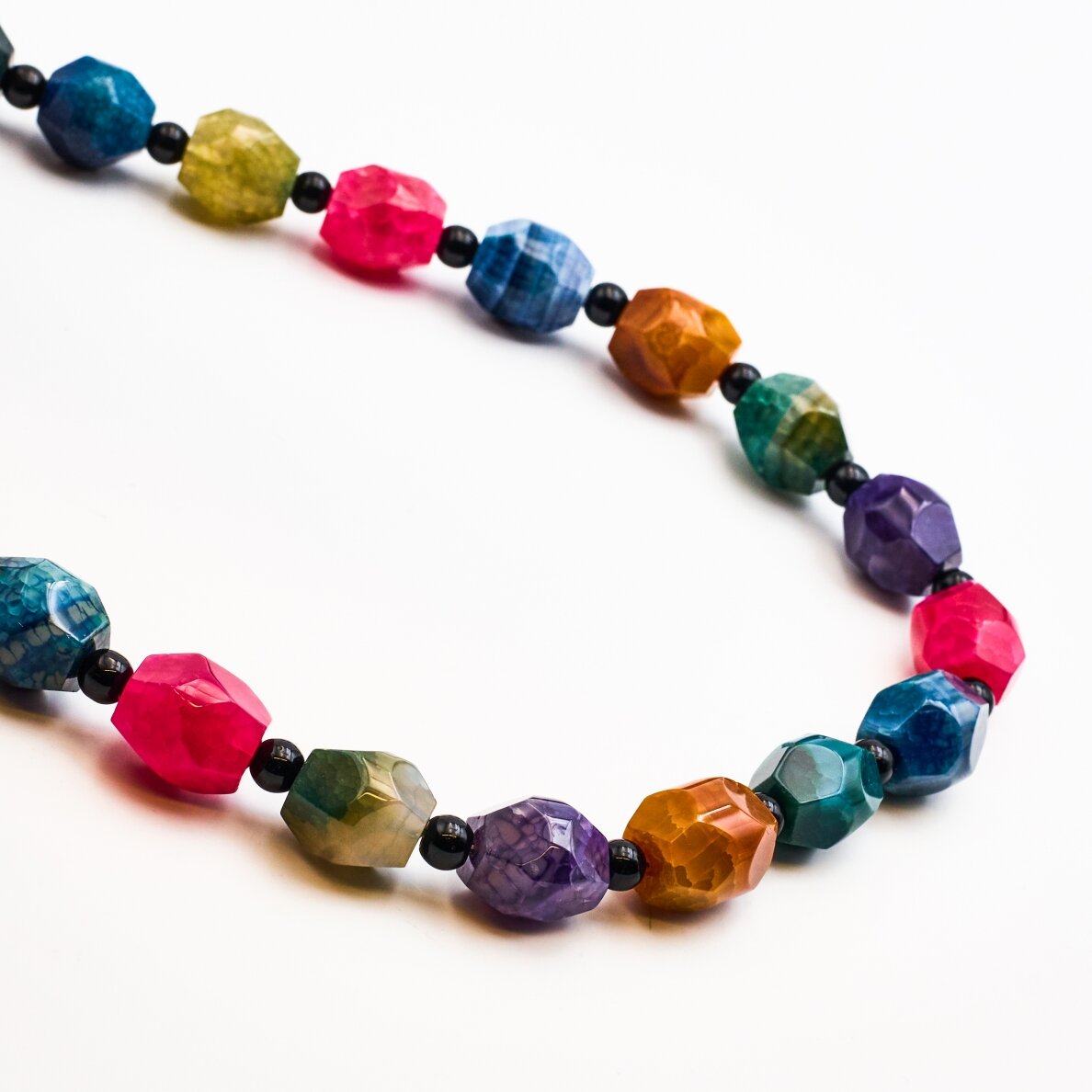 Dyed Agate, 14x16 mm, 37-40 cm/strand
