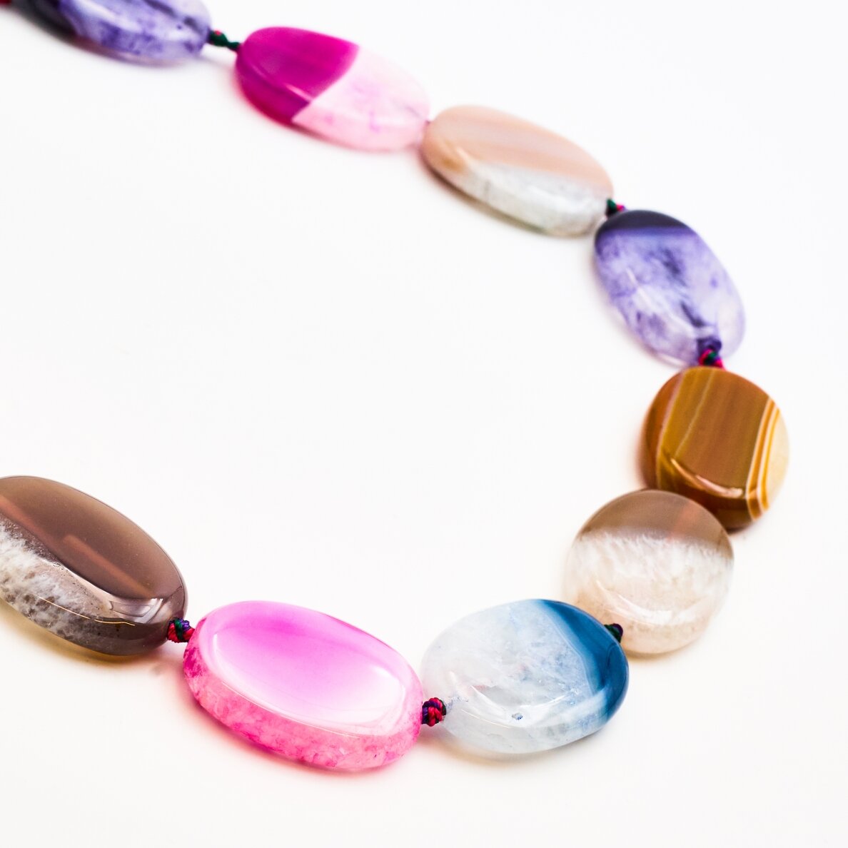 Dyed Agate, 24x34 mm, 37-40 cm/strand