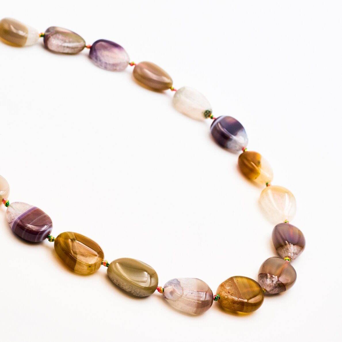 Dyed Agate, 30x40 mm, 37-40 cm/strand