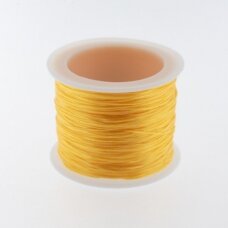 Japanese style elastic floss, #11 light orange, about 50-meter/spool, 2500D