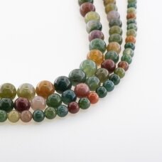 Daugiaspalvis chalcedonas, natūralus, B kokybė, apvali forma, 37-39 cm/gija, 4, 6, 8, 10, 12, 14 mm Daugiaspalvis chalcedonas, natūralus, B kokybė, apvali forma, 37-39 cm/gija, 4, 6, 8, 10, 12, 14 mm
