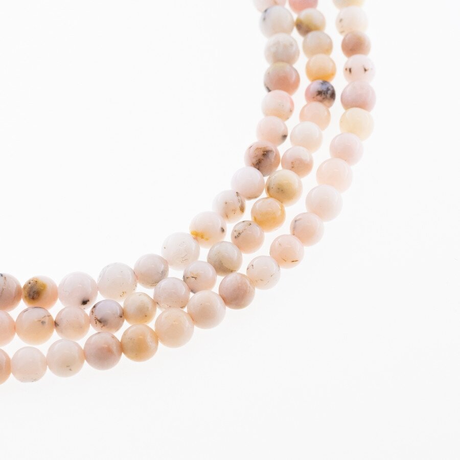 Dendritic Pink Opal, Natural, C Grade, Round Bead, 37-39 cm/strand, 4, 5, 8, 10, 12 mm Dendritic Pink Opal, Natural, C Grade, Round Bead, 37-39 cm/strand, 4, 5, 8, 10, 12 mm
