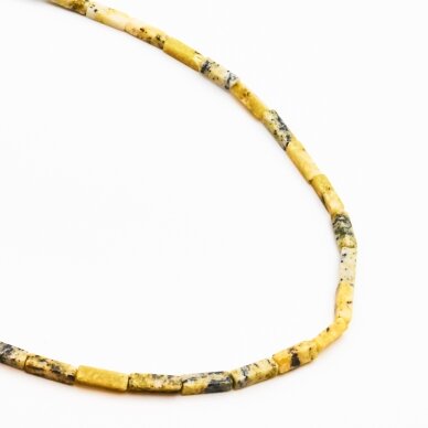 Geltonas Turkis, 4x13 mm, 37-39 cm/gija