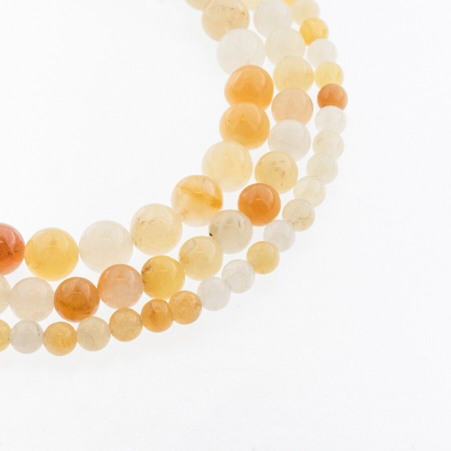 Yellow Aventurine, Natural, B Grade, Round Bead, 37-39 cm/strand, 4, 6, 8, 10 mm Yellow Aventurine, Natural, B Grade, Round Bead, 37-39 cm/strand, 4, 6, 8, 10 mm