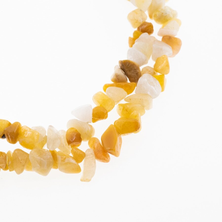 Yellow Jade (Quartz), Natural, AB Grade, Chip Bead, 83-84 cm/strand, about 5-8 mm Yellow Jade (Quartz), Natural, AB Grade, Chip Bead, 83-84 cm/strand, about 5-8 mm