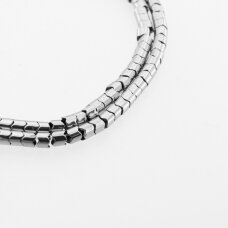 Hematyt, odzyskany, kształt koła zębatego rondelle, niklu kolor, 39-40 cm/sznur, 5x5, 7x5 mm Hematyt, odzyskany, kształt koła zębatego rondelle, niklu kolor, 39-40 cm/sznur, 5x5, 7x5 mm