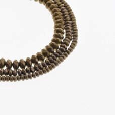 Hematyt, odzyskany, matowy, fasetowany, kształt rondelle, brązowy kolor, 39-40 cm/sznur, 3x2, 4x2, 4x3, 6x3, 6x4, 8x3, 8x6, 10x3, 10x6 mm Hematyt, odzyskany, matowy, fasetowany, kształt rondelle, brązowy kolor, 39-40 cm/sznur, 3x2, 4x2, 4x3, 6x3, 6x4, 8x3, 8x6, 10x3, 10x6 mm
