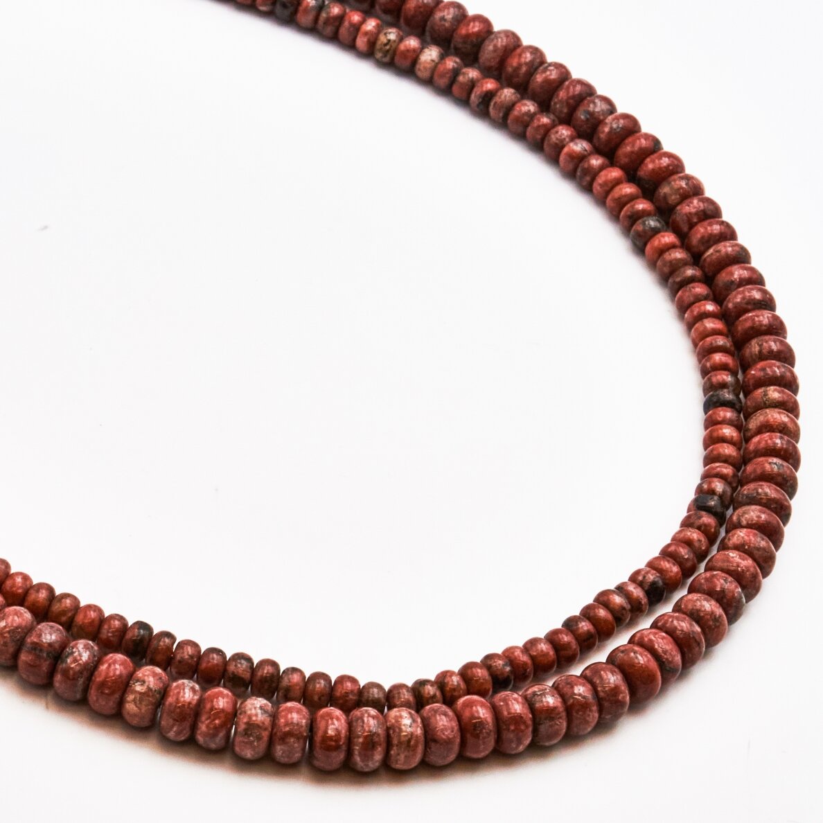 Jasper, 8x5 mm,  37-39 cm/strand
