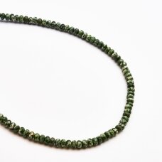 Jasper, 6x4 mm, 37-39 cm/strand Jasper, 6x4 mm, 37-39 cm/strand