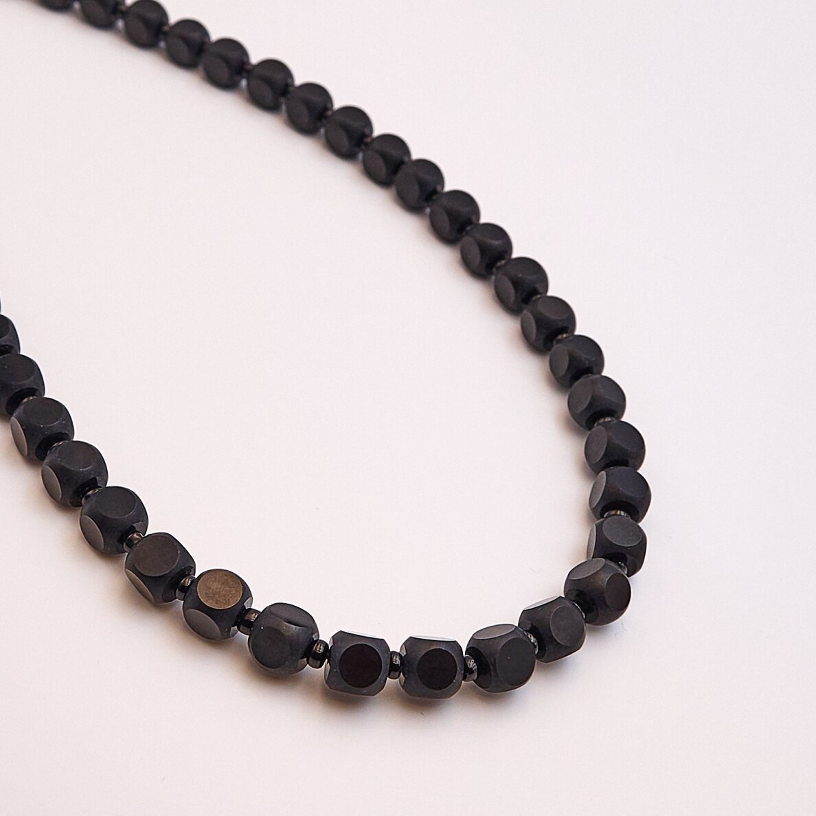 Black Onyx, 37–39 cm/strand, 6 mm