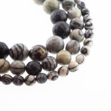 Black Silk Stone/Black Veined Stone (Onyx Marble), Natural, AB Grade, Faceted Round Bead, 37-39 cm/strand, 4, 6, 8, 10, 12 mm Black Silk Stone/Black Veined Stone (Onyx Marble), Natural, AB Grade, Faceted Round Bead, 37-39 cm/strand, 4, 6, 8, 10, 12 mm