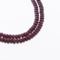 Kocie oko-szkło, kształt rondelle, #16 fioletowy winogronowy kolor, sznur, 8x5, 10x8, 12x10 mm Kocie oko-szkło, kształt rondelle, #16 fioletowy winogronowy kolor, sznur, 8x5, 10x8, 12x10 mm