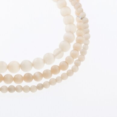 Cat's Eye Glass, Round Bead, #14 Peach Yellow, 4, 6, 8, 10, 12 mm Cat's Eye Glass, Round Bead, #14 Peach Yellow, 4, 6, 8, 10, 12 mm