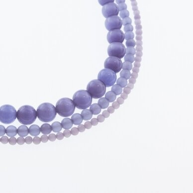 Katės akis-stiklas, apvali forma, #33 šviesiai violetinė spalva, 4, 6, 8, 10, 12 mm Katės akis-stiklas, apvali forma, #33 šviesiai violetinė spalva, 4, 6, 8, 10, 12 mm
