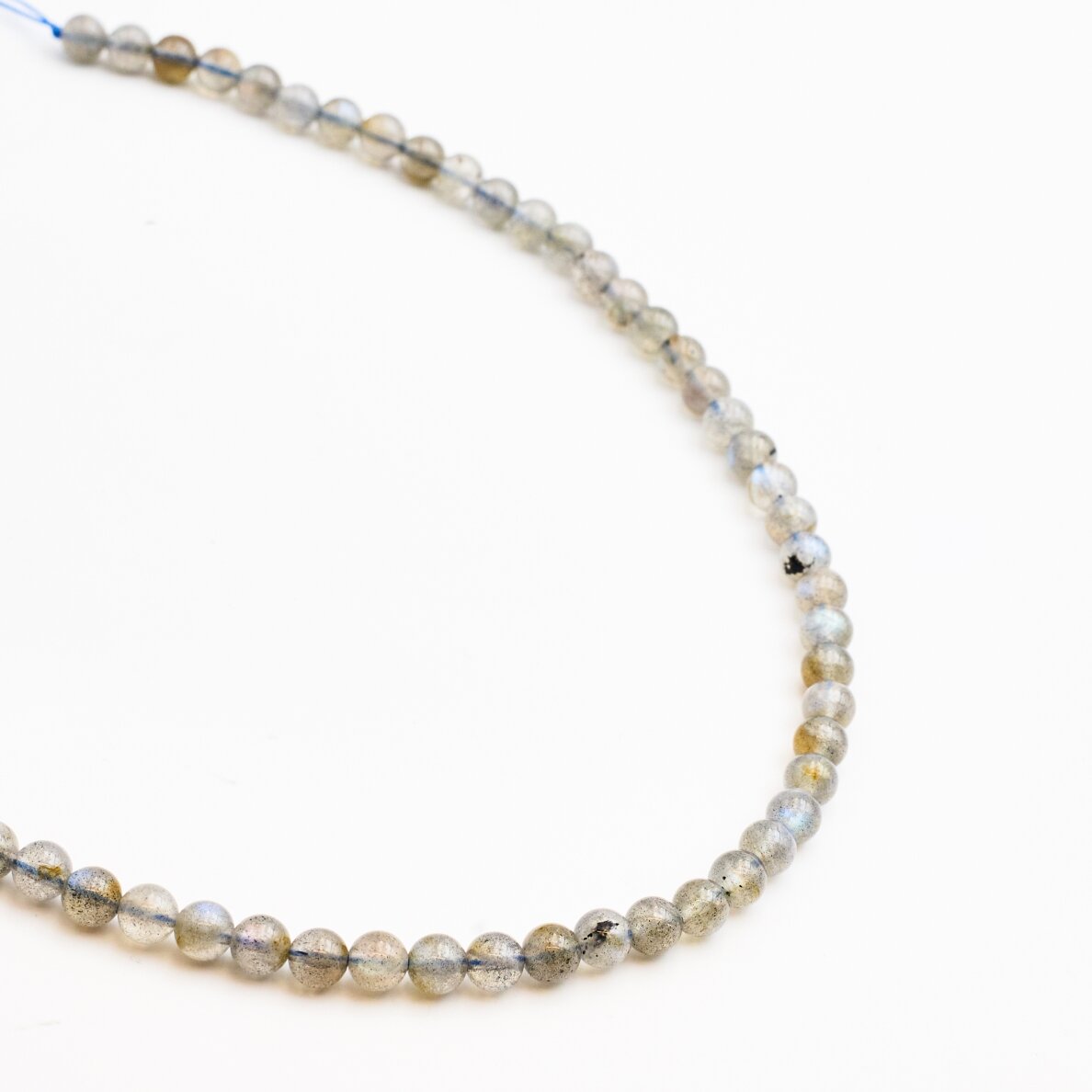Labradorite, Natural, AB Grade, Round Bead, Grey, 37-39 cm/strand, 6 mm Labradorite, Natural, AB Grade, Round Bead, Grey, 37-39 cm/strand, 6 mm