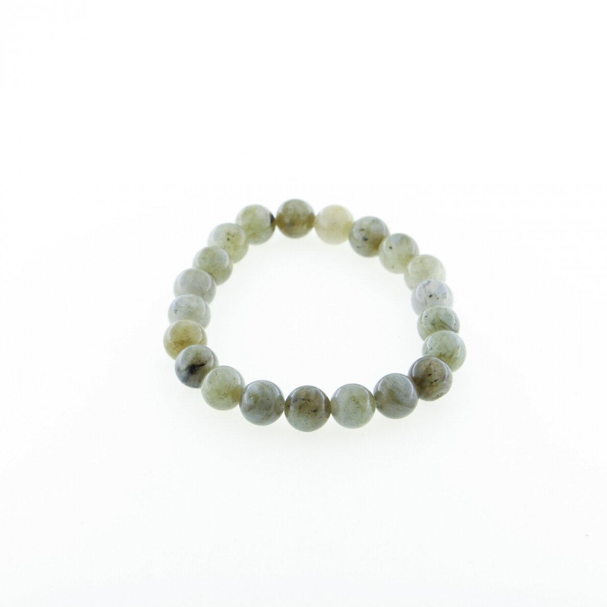 Labradorite stone bracelet, 19cm long, 8mm wide