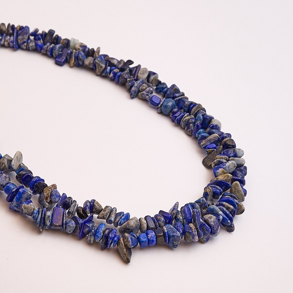Lapis Lazuli, Natural, B Grade, Chip Bead, Blue, 80-83 cm/strand, about 5-8, 8-12 mm