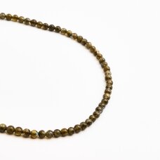 Labradorite, Natural, AB Grade, Round Bead, Grey, 37-39 cm/strand, 6 mm Labradorite, Natural, AB Grade, Round Bead, Grey, 37-39 cm/strand, 6 mm