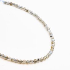 Labradorite, Natural, AB Grade, Round Bead, Grey, 37-39 cm/strand, 6 mm Labradorite, Natural, AB Grade, Round Bead, Grey, 37-39 cm/strand, 6 mm