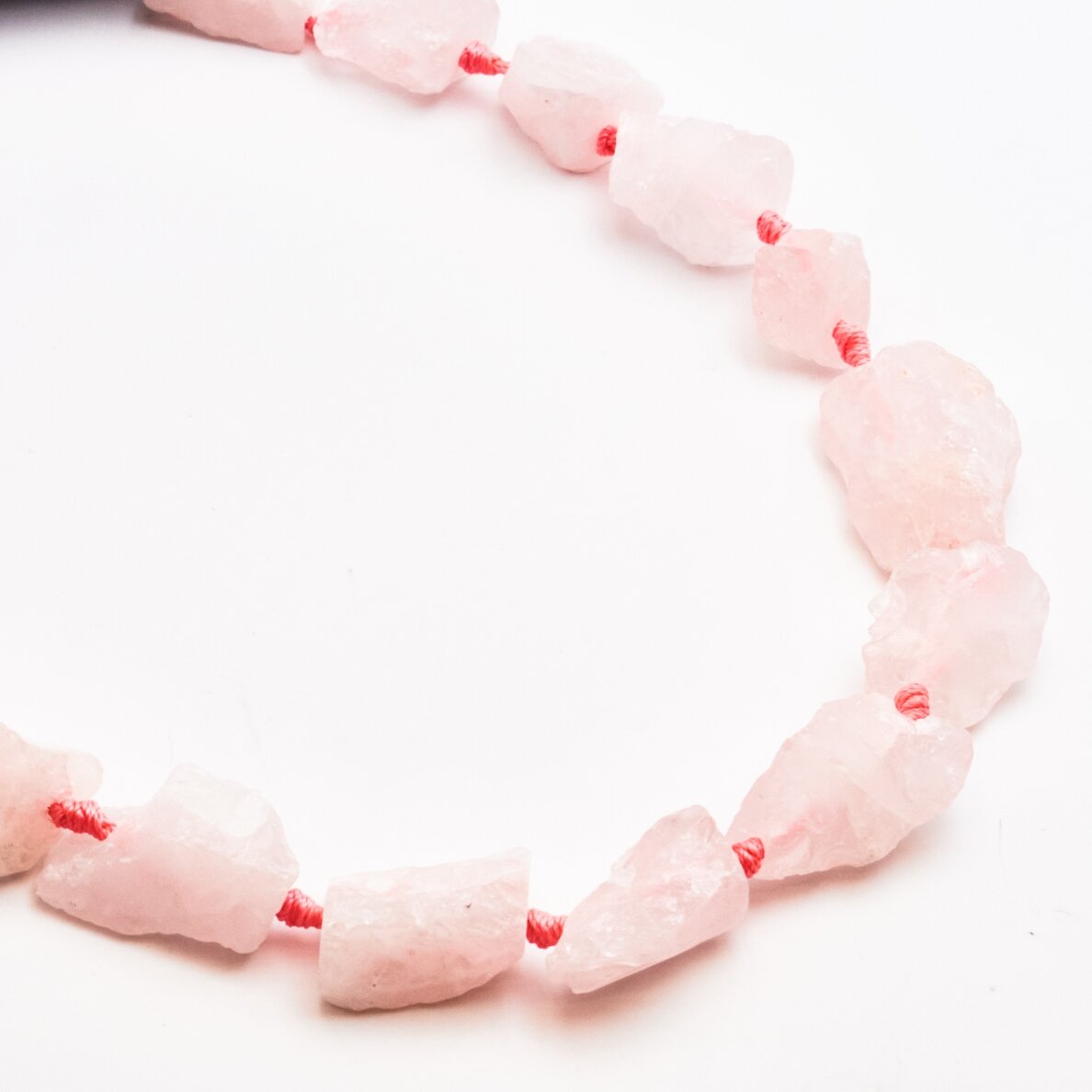 Mate quartz, Natural, A Grade, Nugget Bead, Rose, 37-39 cm/strand, about 14x19x12-20x28x14 mm