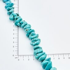 Magnezitas, Nestandartinė forma, Turkio, 37-40 cm/gija, storis iki 5mm Magnezitas, Nestandartinė forma, Turkio, 37-40 cm/gija, storis iki 5mm
