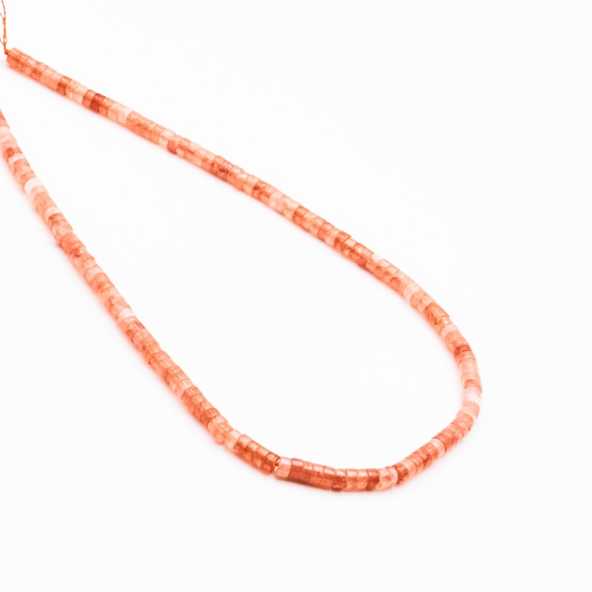 Mixed Moonstone, natural, B quality, faceted, tube bead, 37-39 cm/string, 2x4 mm Mixed Moonstone, natural, B quality, faceted, tube bead, 37-39 cm/string, 2x4 mm