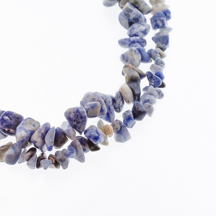 Blue Spot Jasper, Natural, B Grade, Chip Bead, 80-83 cm/strand, about 5-8, 8-12 mm Blue Spot Jasper, Natural, B Grade, Chip Bead, 80-83 cm/strand, about 5-8, 8-12 mm