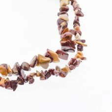 Mookaite Jasper, Natural, B Grade, Chip Bead, Multicolor, 80-83 cm/strand, about 5-8, 8-12 mm