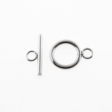 Stainless steel, 18mm-5pcs